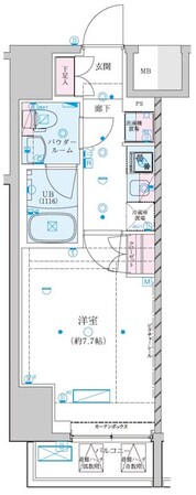GENOVIA川崎VIIの物件間取画像